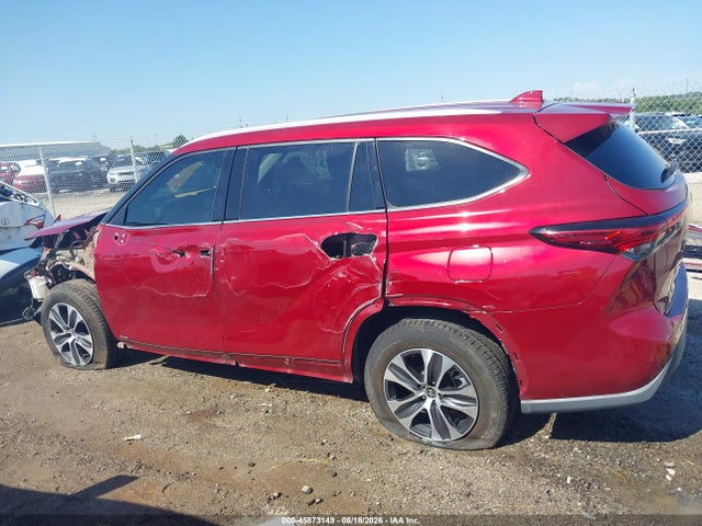 2022 Toyota Highlander Hybrid Xle მანქანა იყიდება აუქციონზე, vin: 5TDHBRCH1NS545373, აუქციონის ნომერი: 45873149