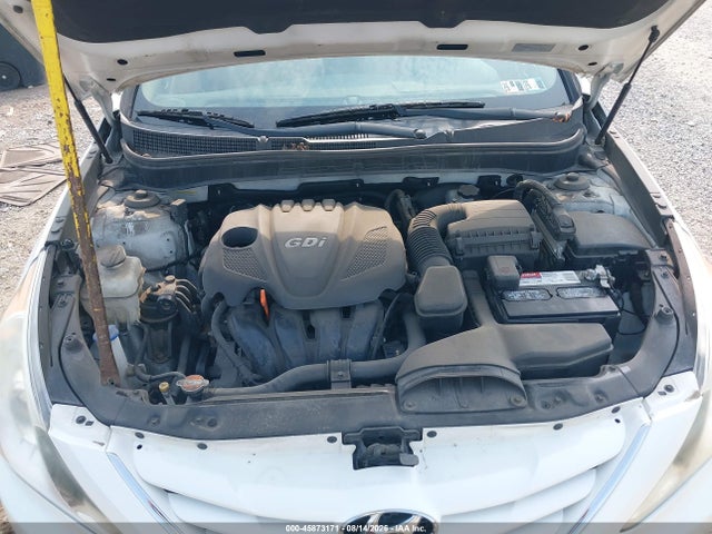 2012 Hyundai Sonata Gls მანქანა იყიდება აუქციონზე, vin: 5NPEB4AC2CH348261, აუქციონის ნომერი: 45873171