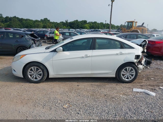 2012 Hyundai Sonata Gls მანქანა იყიდება აუქციონზე, vin: 5NPEB4AC2CH348261, აუქციონის ნომერი: 45873171