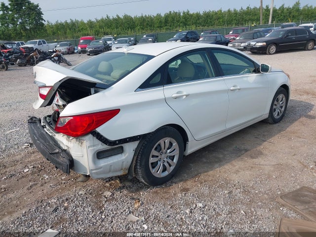 2012 Hyundai Sonata Gls მანქანა იყიდება აუქციონზე, vin: 5NPEB4AC2CH348261, აუქციონის ნომერი: 45873171