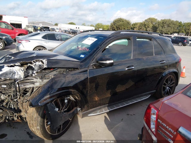 45873196 :رقم المزاد ، 4JGFB8GB3MA381428 vin ، 2021 Mercedes-benz Gle 580 4matic مزاد بيع