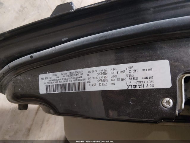 45873278 :رقم المزاد ، 2C4RDGCG6HR814572 vin ، 2017 Dodge Grand Caravan Sxt مزاد بيع