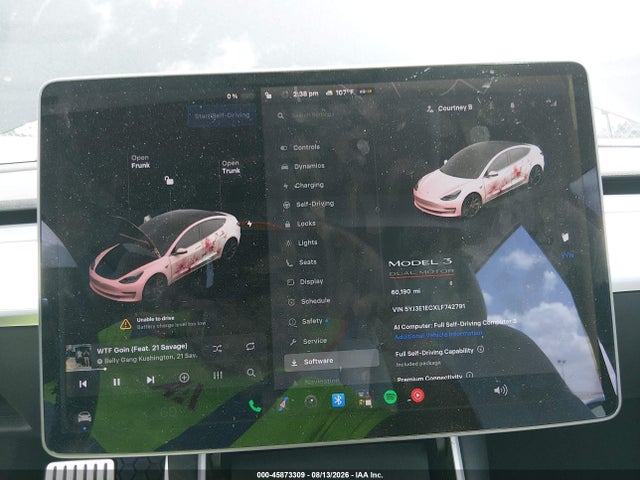 Tesla Model 3 Performance Dual Motor All-wheel Drive 2020 5YJ3E1ECXLF742791 Image 18