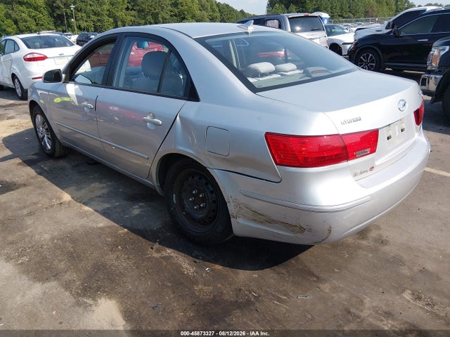 2009 Hyundai Sonata Gls მანქანა იყიდება აუქციონზე, vin: 5NPET46C89H541576, აუქციონის ნომერი: 45873327
