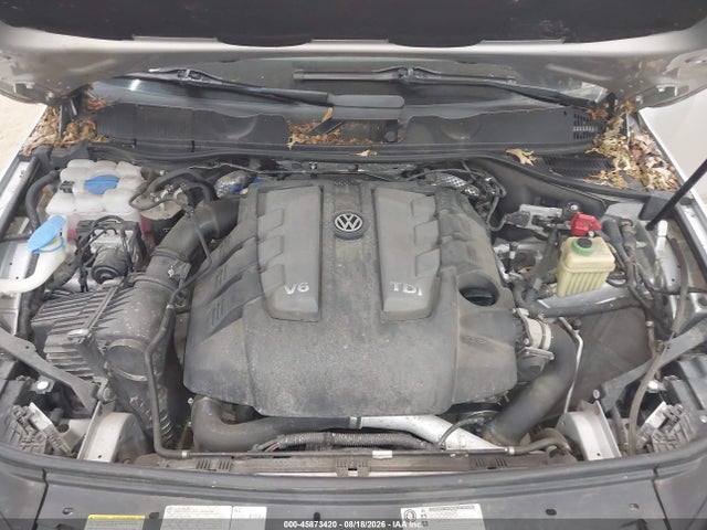 2013 Volkswagen Touareg Tdi Executive მანქანა იყიდება აუქციონზე, vin: WVGEP9BPXDD007306, აუქციონის ნომერი: 45873420
