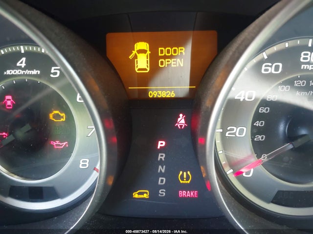 2012 Acura Mdx Advance Package მანქანა იყიდება აუქციონზე, vin: 2HNYD2H81CH525219, აუქციონის ნომერი: 45873427