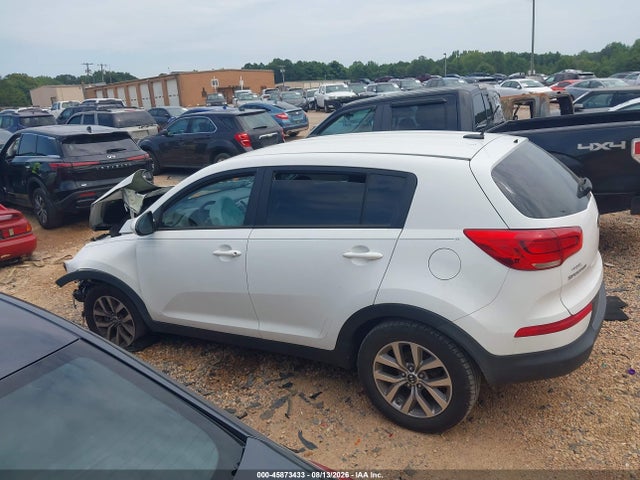 2014 Kia Sportage Lx მანქანა იყიდება აუქციონზე, vin: KNDPB3AC8E7587095, აუქციონის ნომერი: 45873433