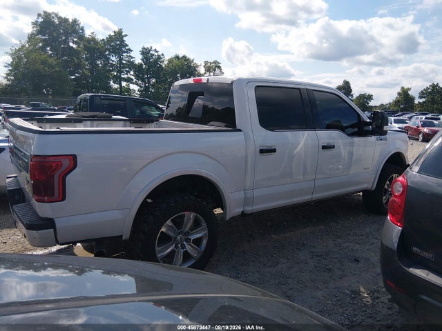 2016 Ford F-150 Platinum მანქანა იყიდება აუქციონზე, vin: 1FTEW1EG5GFA52778, აუქციონის ნომერი: 45873447