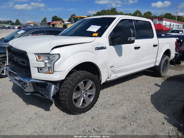 2016 Ford F-150 Platinum მანქანა იყიდება აუქციონზე, vin: 1FTEW1EG5GFA52778, აუქციონის ნომერი: 45873447