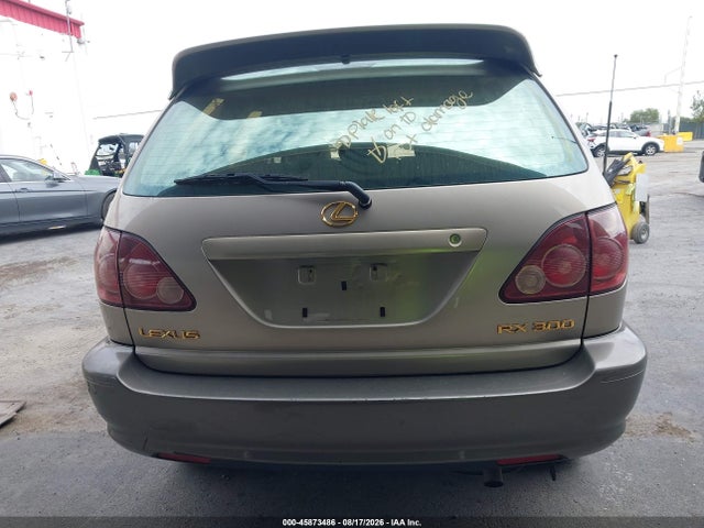 45873486 :رقم المزاد ، JT6HF10U4Y0141652 vin ، 2000 Lexus Rx 300 مزاد بيع