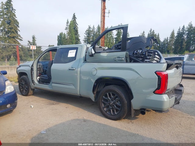 5TFNC5EC0SX010227 Toyota Tundra Hybrid Platinum Hybrid Crewmax 5.5&#039; Bed