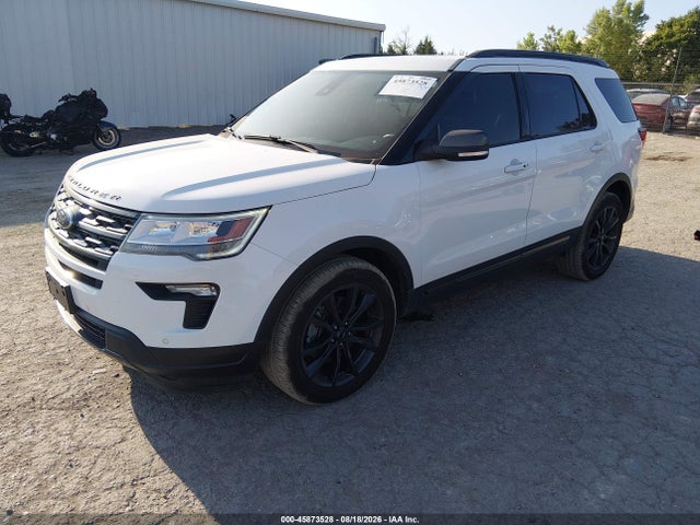 45873528 :رقم المزاد ، 1FM5K8DH3JGA25106 vin ، 2018 Ford Explorer Xlt مزاد بيع