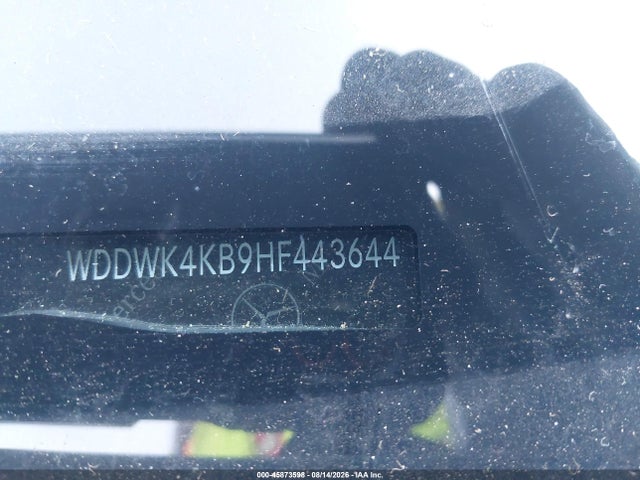 Продаж на аукціоні авто 2017 Mercedes-benz C 300 4matic, vin: WDDWK4KB9HF443644, номер лоту: 45873598