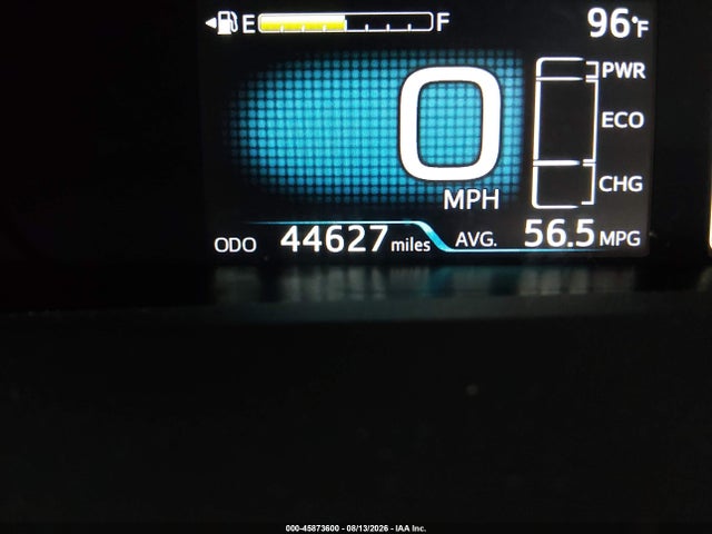 45873600 :رقم المزاد ، JTDKAMFU1N3155766 vin ، 2022 Toyota Prius Xle مزاد بيع