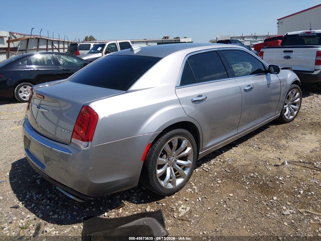 2018 Chrysler 300 Limited მანქანა იყიდება აუქციონზე, vin: 2c3ccaeg0jh261856, აუქციონის ნომერი: 45873635