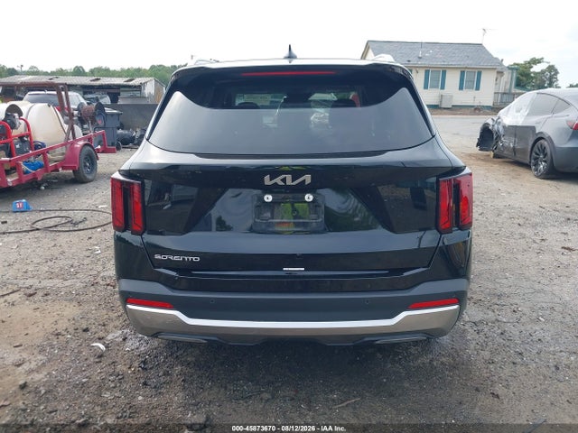 2025 Kia Sorento S მანქანა იყიდება აუქციონზე, vin: 5XYRL4JC2SG384780, აუქციონის ნომერი: 45873670