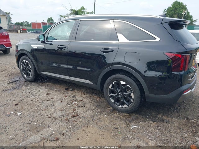 2025 Kia Sorento S მანქანა იყიდება აუქციონზე, vin: 5XYRL4JC2SG384780, აუქციონის ნომერი: 45873670