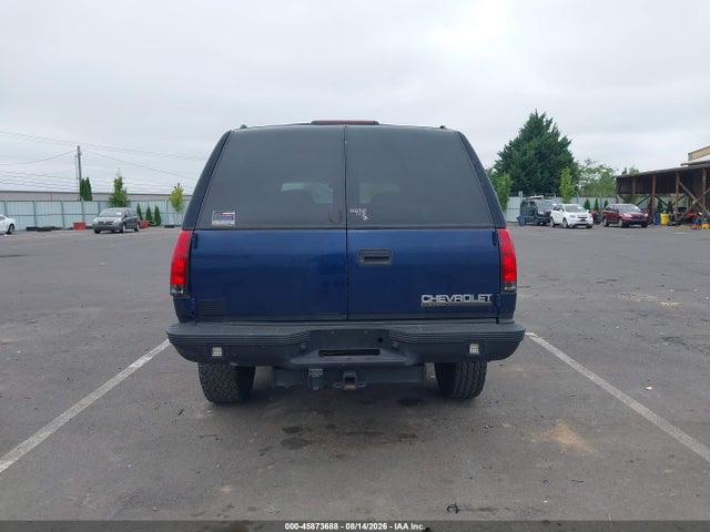 1999 Chevrolet Suburban Lt მანქანა იყიდება აუქციონზე, vin: 1GNFK16R9XJ559199, აუქციონის ნომერი: 45873688