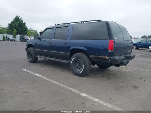 1999 Chevrolet Suburban Lt მანქანა იყიდება აუქციონზე, vin: 1GNFK16R9XJ559199, აუქციონის ნომერი: 45873688