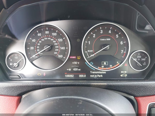 2014 Bmw 435i Xdrive მანქანა იყიდება აუქციონზე, vin: WBA3R5C50EK186381, აუქციონის ნომერი: 45873704