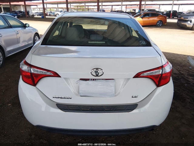 5YFBURHE5EP134176 Toyota COROLLA LE