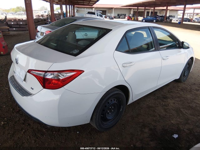 5YFBURHE5EP134176 Toyota COROLLA LE