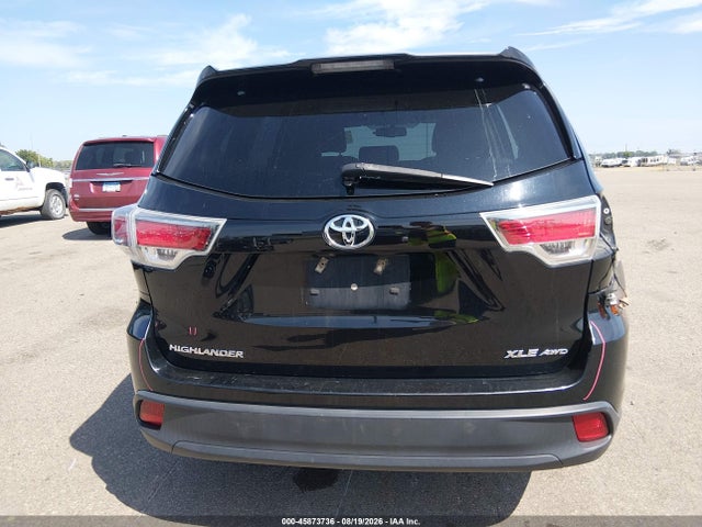 Toyota Highlander Xle V6 2016 5TDJKRFH5GS353924 Image 16