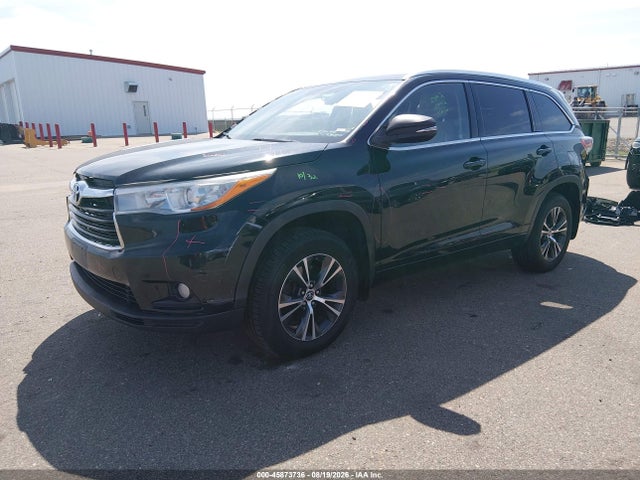 Toyota Highlander Xle V6 2016 5TDJKRFH5GS353924 Image 2