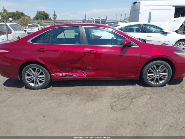 2016 Toyota Camry Se მანქანა იყიდება აუქციონზე, vin: 4T1BF1FK9GU548244, აუქციონის ნომერი: 45873778