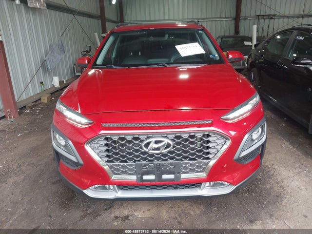 2019 Hyundai Kona Limited მანქანა იყიდება აუქციონზე, vin: KM8K33A58KU360457, აუქციონის ნომერი: 45873782