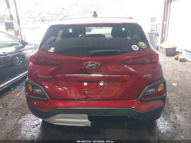 2019 Hyundai Kona Limited მანქანა იყიდება აუქციონზე, vin: KM8K33A58KU360457, აუქციონის ნომერი: 45873782