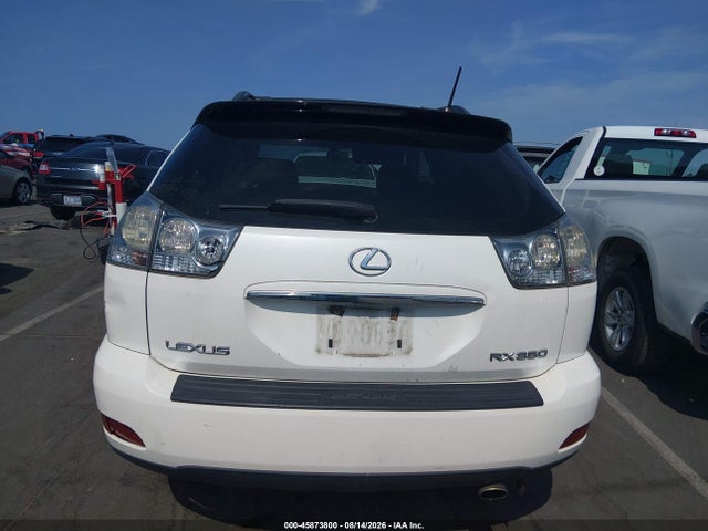 45873800 :رقم المزاد ، 2T2HK31U78C085366 vin ، 2008 Lexus Rx 350 مزاد بيع