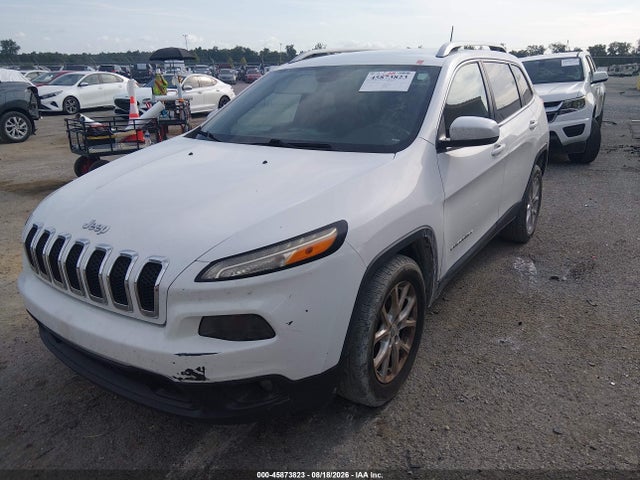 2016 Jeep Cherokee Latitude მანქანა იყიდება აუქციონზე, vin: 1C4PJLCB8GW351739, აუქციონის ნომერი: 45873823