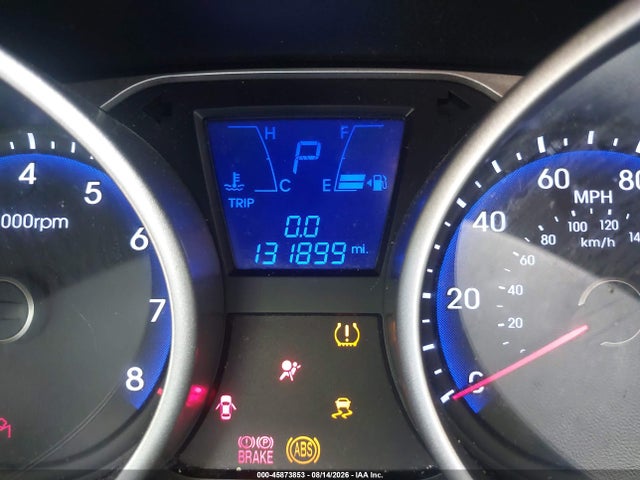 2014 Hyundai Tucson Se მანქანა იყიდება აუქციონზე, vin: KM8JU3AG6EU872961, აუქციონის ნომერი: 45873853