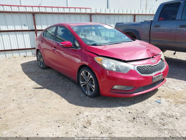 2015 Kia Forte Ex მანქანა იყიდება აუქციონზე, vin: KNAFZ4A8XF5281261, აუქციონის ნომერი: 45873888