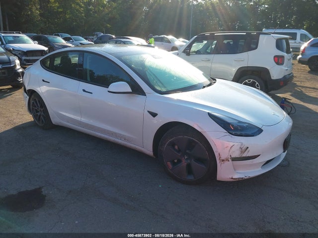 45873902 :رقم المزاد ، 5YJ3E1EB2NF314546 vin ، 2022 Tesla Model 3 Long Range Dual Motor All-wheel Drive مزاد بيع