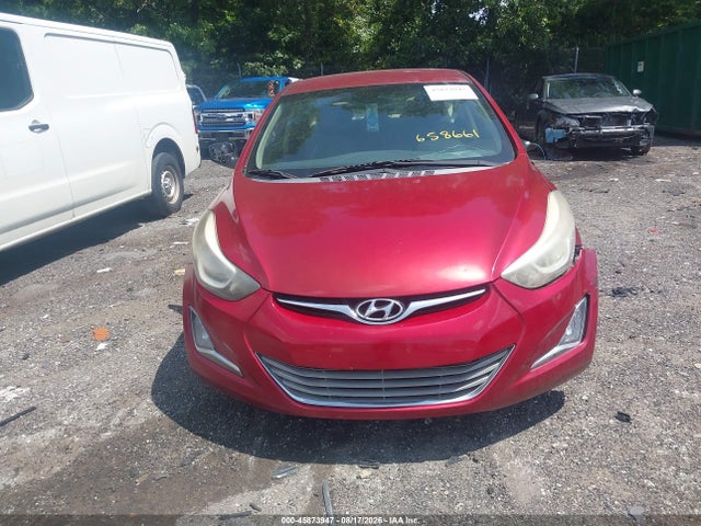 45873947 :رقم المزاد ، 5NPDH4AEXGH658661 vin ، 2016 Hyundai Elantra Se مزاد بيع