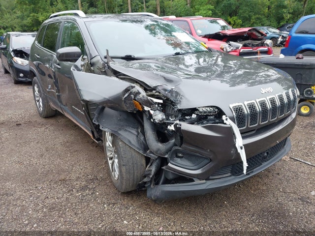 45873995 :رقم المزاد ، 1C4PJMMX2MD124232 vin ، 2021 Jeep Cherokee Latitude Lux 4x4 مزاد بيع