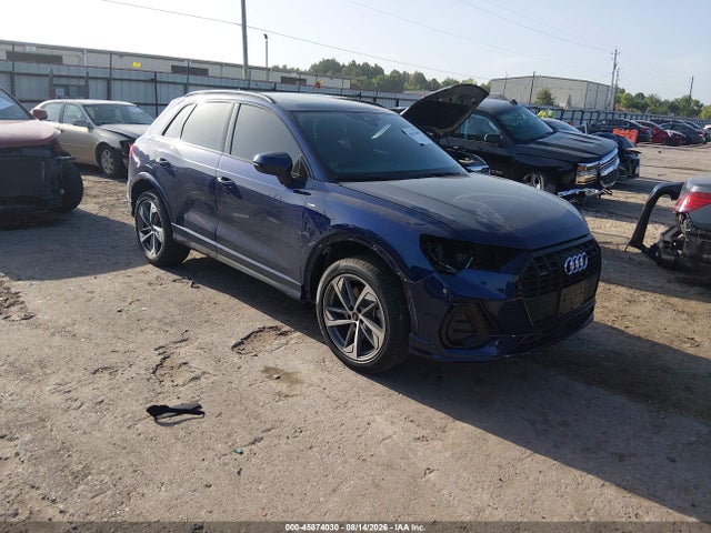Aukcja sprzedaży 2025 Audi Q3 Premium 45 Tfsi S Line Quattro Tiptronic, vin: WA1DECF31S1112528, numer aukcji: 45874030