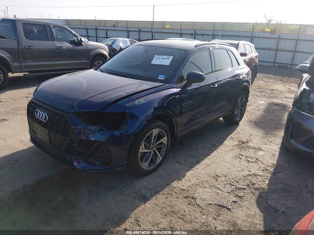 Aukcja sprzedaży 2025 Audi Q3 Premium 45 Tfsi S Line Quattro Tiptronic, vin: WA1DECF31S1112528, numer aukcji: 45874030