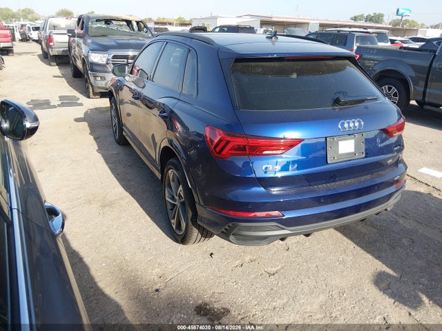 Aukcja sprzedaży 2025 Audi Q3 Premium 45 Tfsi S Line Quattro Tiptronic, vin: WA1DECF31S1112528, numer aukcji: 45874030
