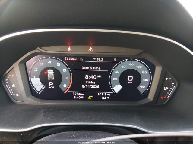 Aukcja sprzedaży 2025 Audi Q3 Premium 45 Tfsi S Line Quattro Tiptronic, vin: WA1DECF31S1112528, numer aukcji: 45874030