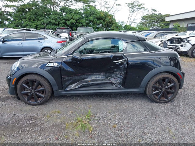 Продаж на аукціоні авто 2013 Mini Coupe Cooper S, vin: WMWSX3C58DT408986, номер лоту: 45874045