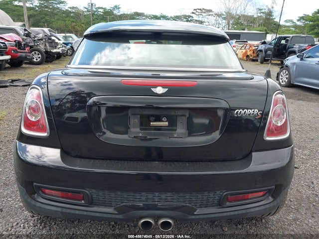 Продаж на аукціоні авто 2013 Mini Coupe Cooper S, vin: WMWSX3C58DT408986, номер лоту: 45874045