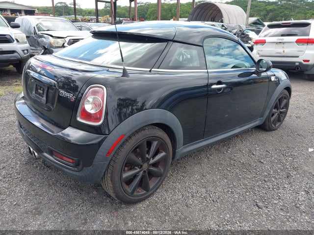 Продаж на аукціоні авто 2013 Mini Coupe Cooper S, vin: WMWSX3C58DT408986, номер лоту: 45874045