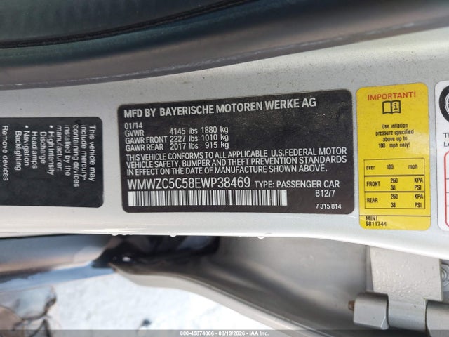 Mini Countryman Cooper S 2014 WMWZC5C58EWP38469 Image 9