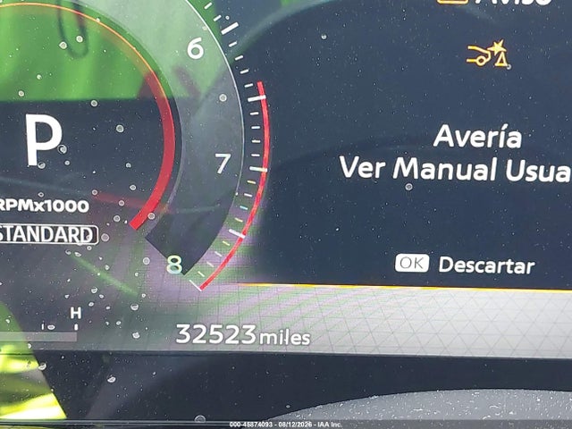 45874093 :رقم المزاد ، 3N8AP6DA5SL405741 vin ، 2025 Nissan Kicks Sr Fwd مزاد بيع