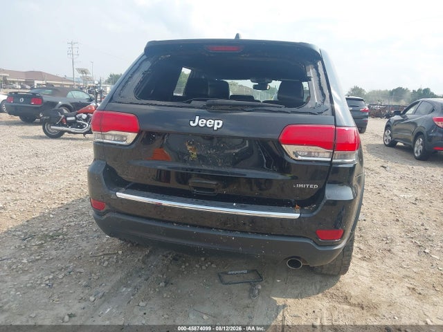 2018 Jeep Grand Cherokee Limited 4x2 მანქანა იყიდება აუქციონზე, vin: 1C4RJEBG2JC514217, აუქციონის ნომერი: 45874099