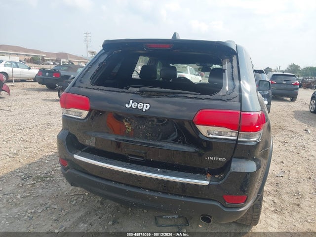 2018 Jeep Grand Cherokee Limited 4x2 მანქანა იყიდება აუქციონზე, vin: 1C4RJEBG2JC514217, აუქციონის ნომერი: 45874099