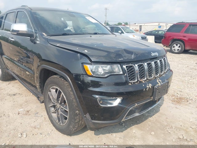 2018 Jeep Grand Cherokee Limited 4x2 მანქანა იყიდება აუქციონზე, vin: 1C4RJEBG2JC514217, აუქციონის ნომერი: 45874099